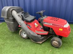 Jonsered LR 10 ride on lawnmower with grass collector