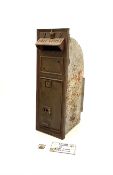 Victorian VR cast iron post office post box