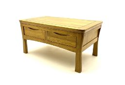 Oak coffee table