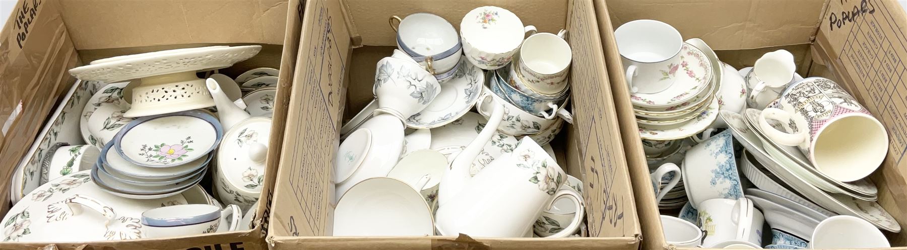 Collection of tea and dinner wares