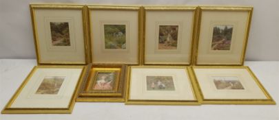 Set ten prints after Helen Allingham