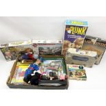 Collection of toys and puzzles