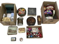 Collection of vintage tins