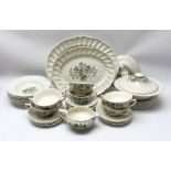 Royal Doulton dinner wares decorated in the Sutherland pattern