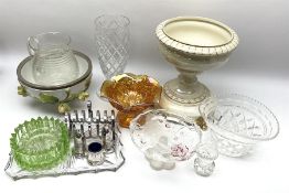 Assorted ceramics and glass