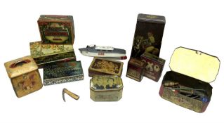 Collection of vintage tins