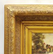 Heavy gilt frame