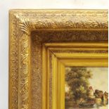 Heavy gilt frame