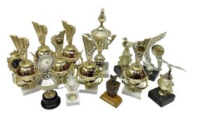 Various trophies