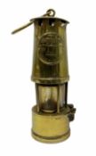 Brass Miners Safety Lamp by the Protector Lamp and Lighting Company H26cm