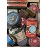 Quantity of vintage and later tins to include Player's