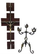 Modern Continental decorative crucifix