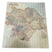 �Scarborough�s Map of Yorkshire� published by �The Scarborough Map Company�