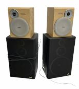 Pair of JVC SP-E55TN Hi-Fi stereo speakers 70W and pair of Philips Flat Metal Cone Woofers (untested