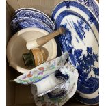 Wedgwood stoneware pestle and mortar impressed 'Best Composition' beneath