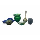Small group of Art Glass