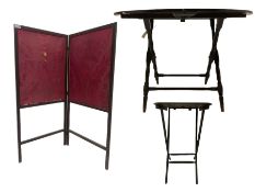 Early 20th century folding table