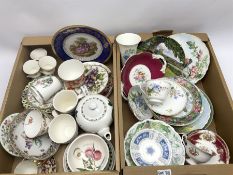 Quantity of ceramics to include Shelley 'Duchess' pattern tea cup