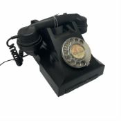 Vintage turn dial telephone