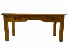 Yew coffee/console table