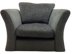 Upholstered armchair