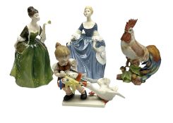 Two Royal Doulton figures