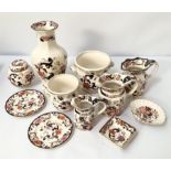 Quantity of Masons Ironstone 'Mandalay' pattern ceramics to include graduated jugs