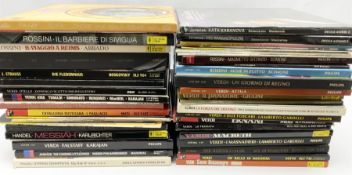 Quantity of assorted classical vinyl records