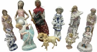 A collection victorian and later figures