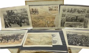 A folder of victorian prints