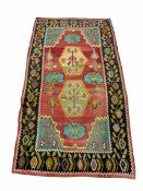 Kelim vegetable dyed rug