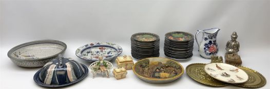 Collection of studio pottery