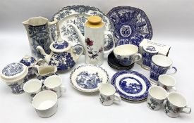 Collection of ceramics including J&G Meakin coffee set