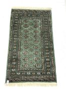 Bokhara green rug