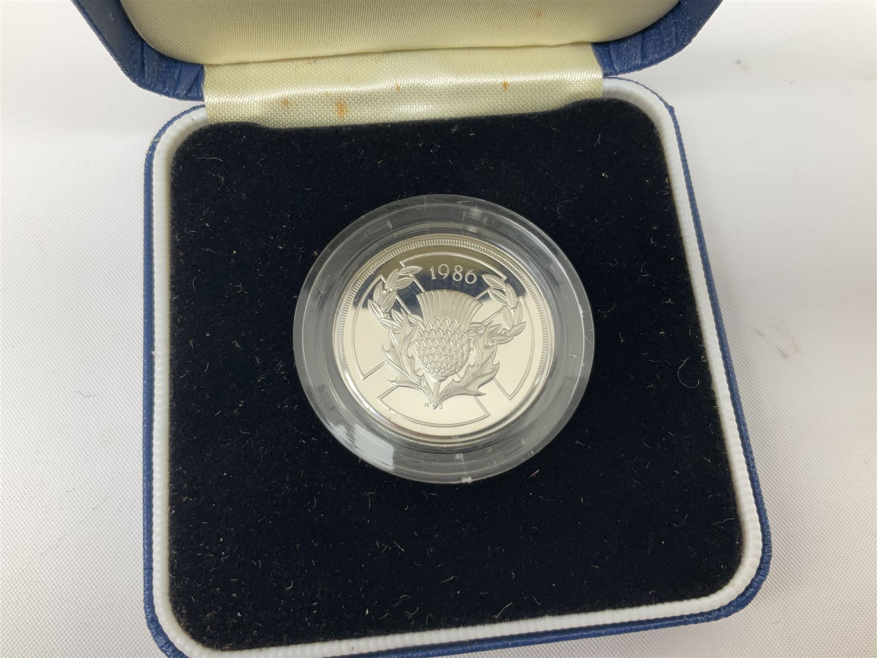 Four The Royal Mint United Kingdom silver proof coins - Image 6 of 9