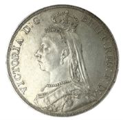 Queen Victoria 1889 crown coin