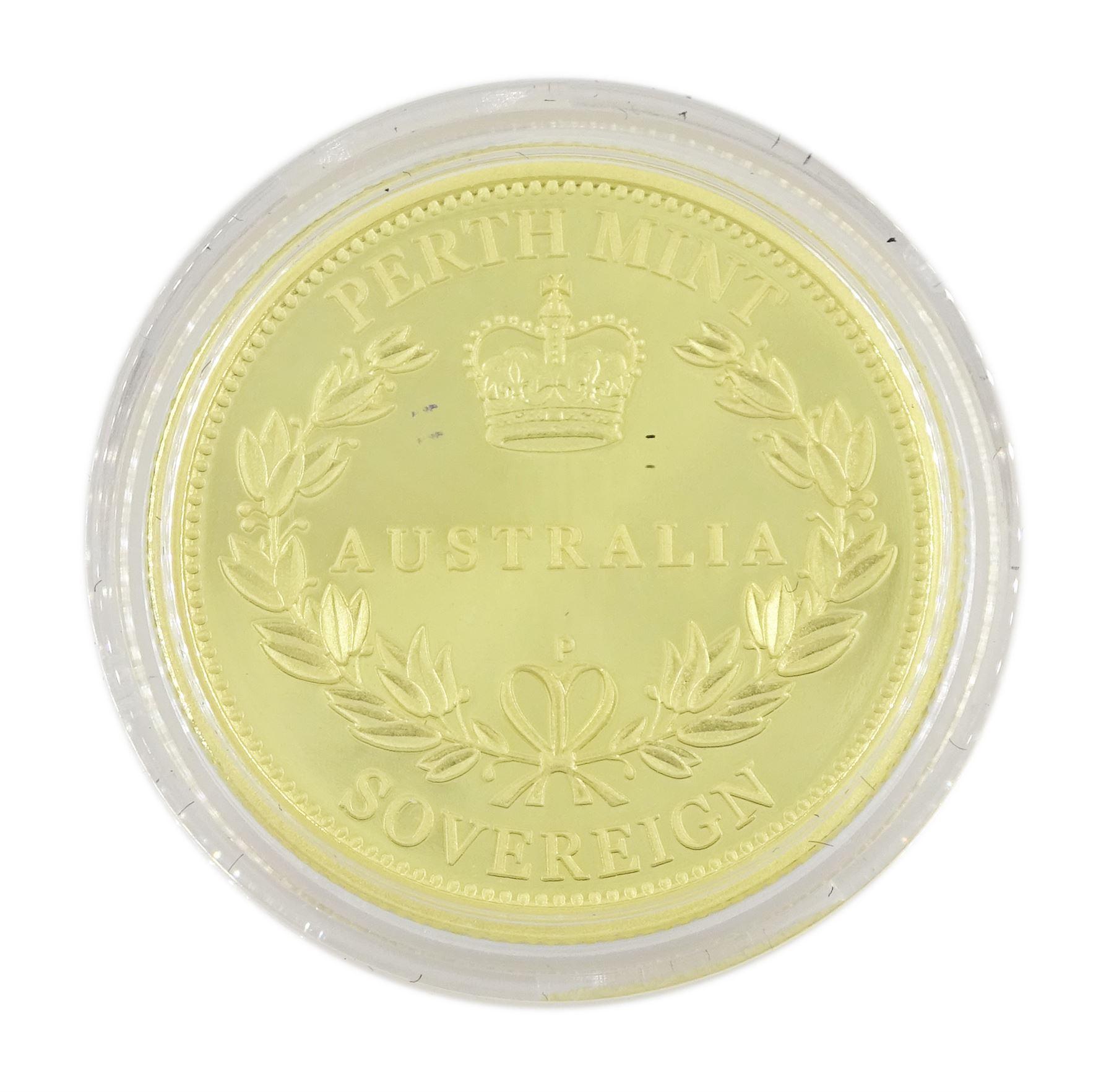 Queen Elizabeth II 2014 Australian gold proof full sovereign coin - Image 2 of 3