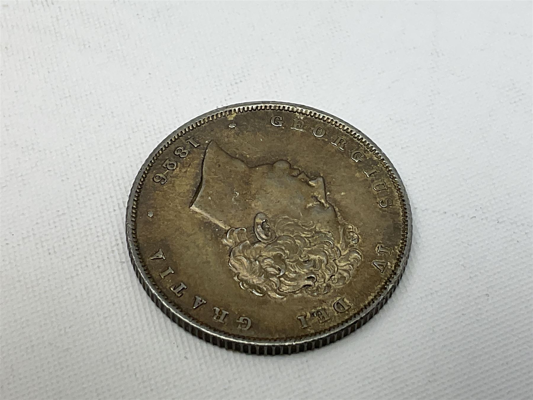 King George IV 1826 shilling coin - Image 4 of 6