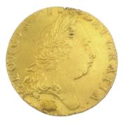 King George III 1798 gold Spade Guinea coin