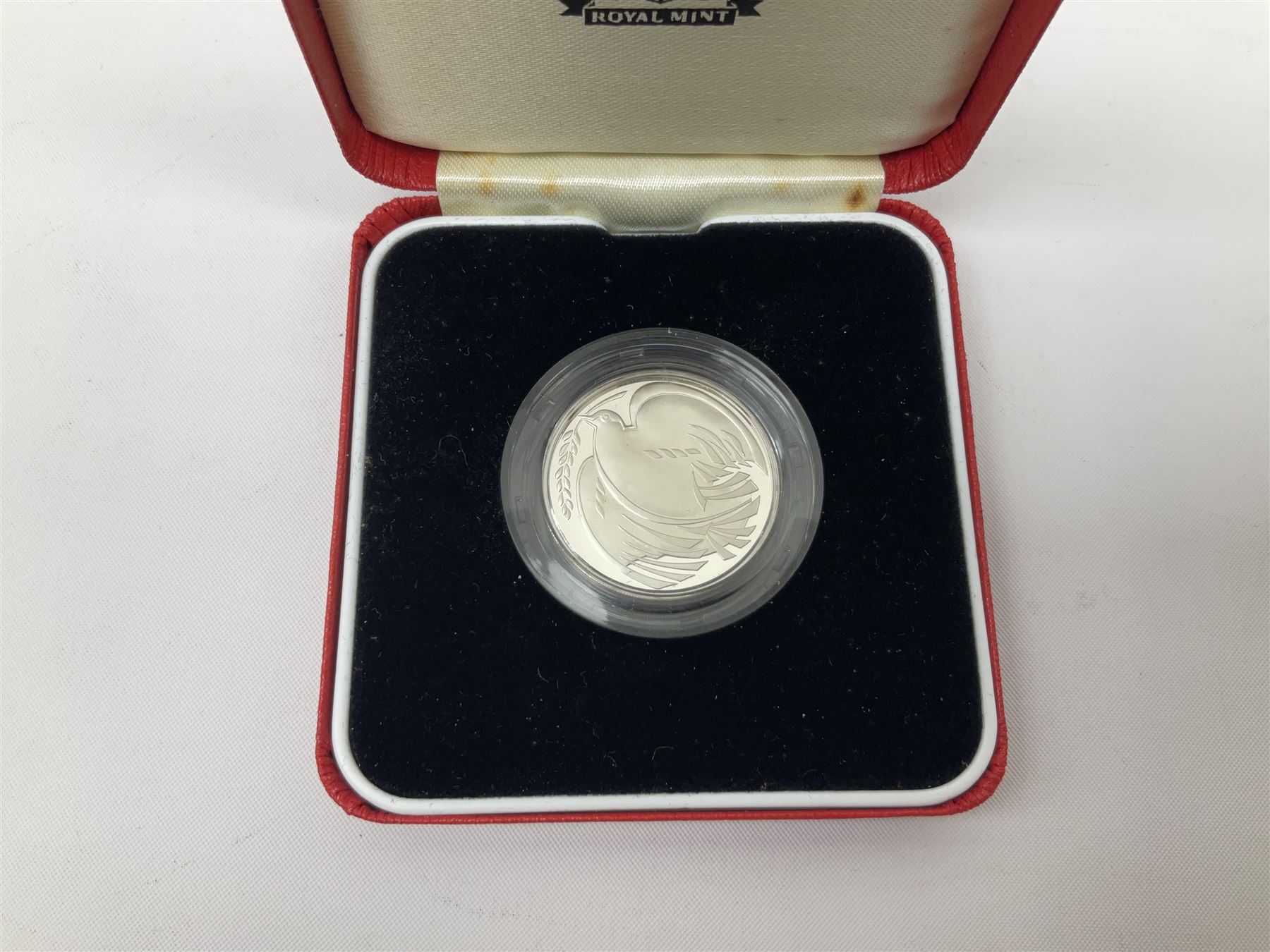 Four The Royal Mint United Kingdom silver proof coins - Image 8 of 9