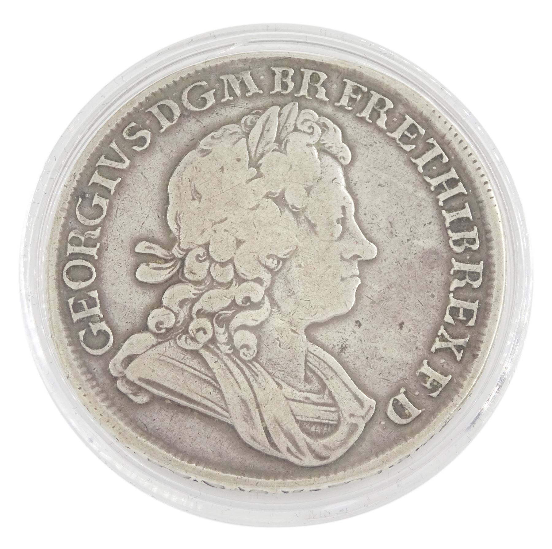 George I 1716 crown coin