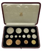 King George VI 1937 specimen coin set