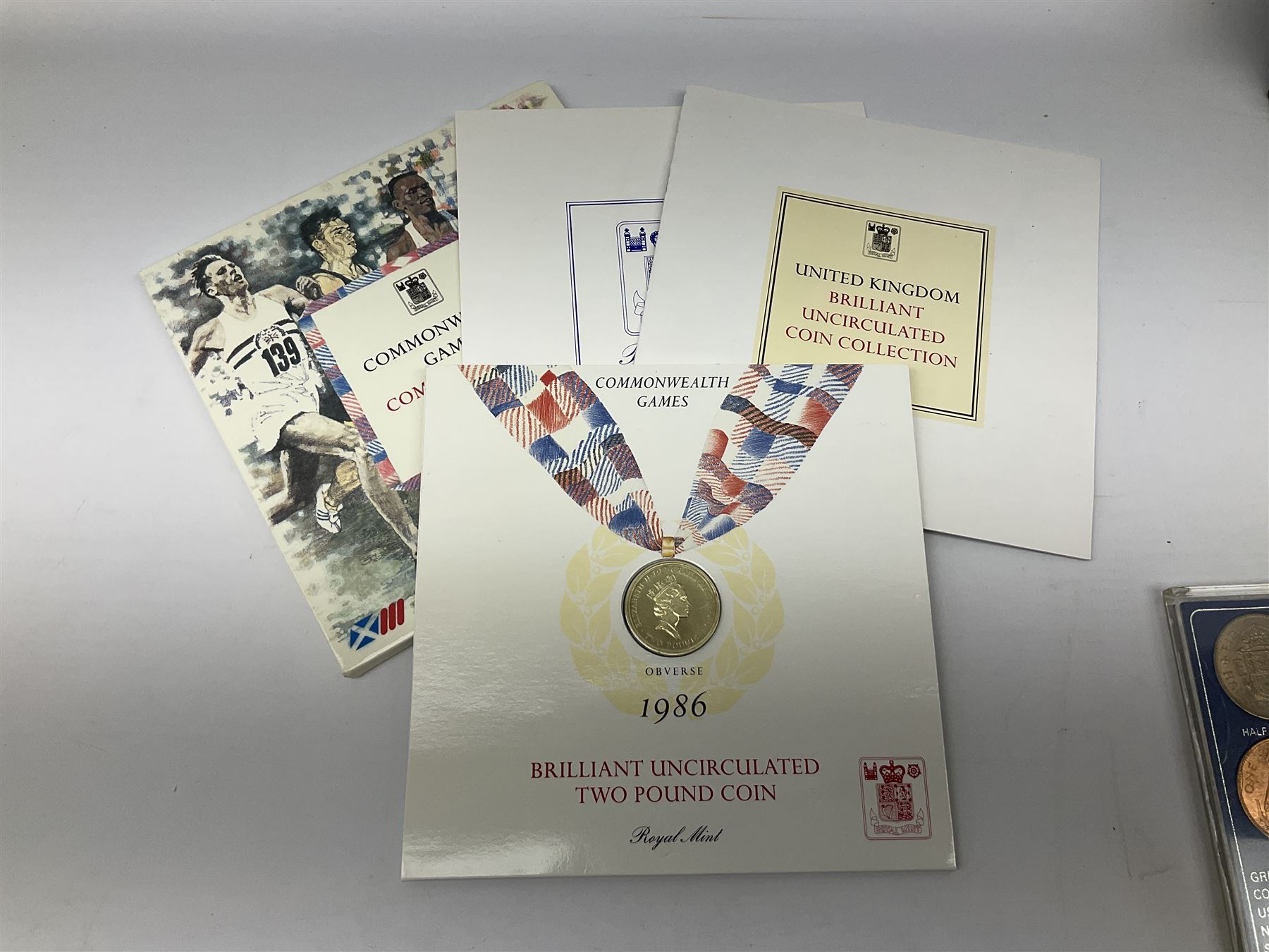 Coins and medallions including Great Britain 1970 and 1985 proof coin sets - Image 5 of 5