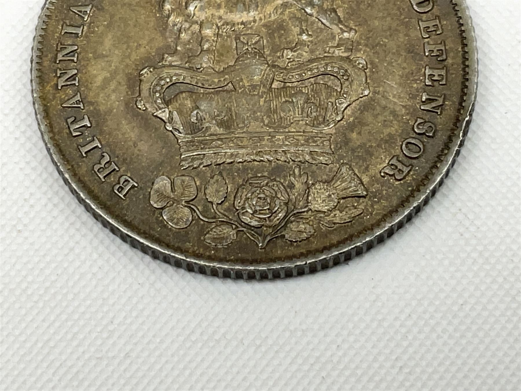 King George IV 1826 shilling coin - Image 6 of 6