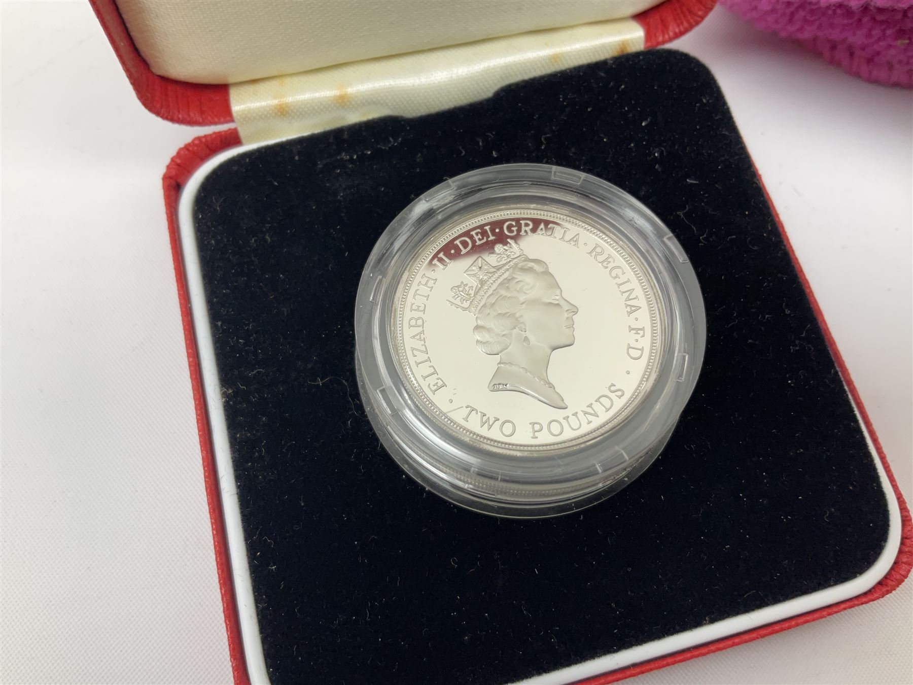 Four The Royal Mint United Kingdom silver proof coins - Image 9 of 9