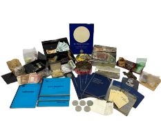 Great British and World coins including part filled Whitman folders