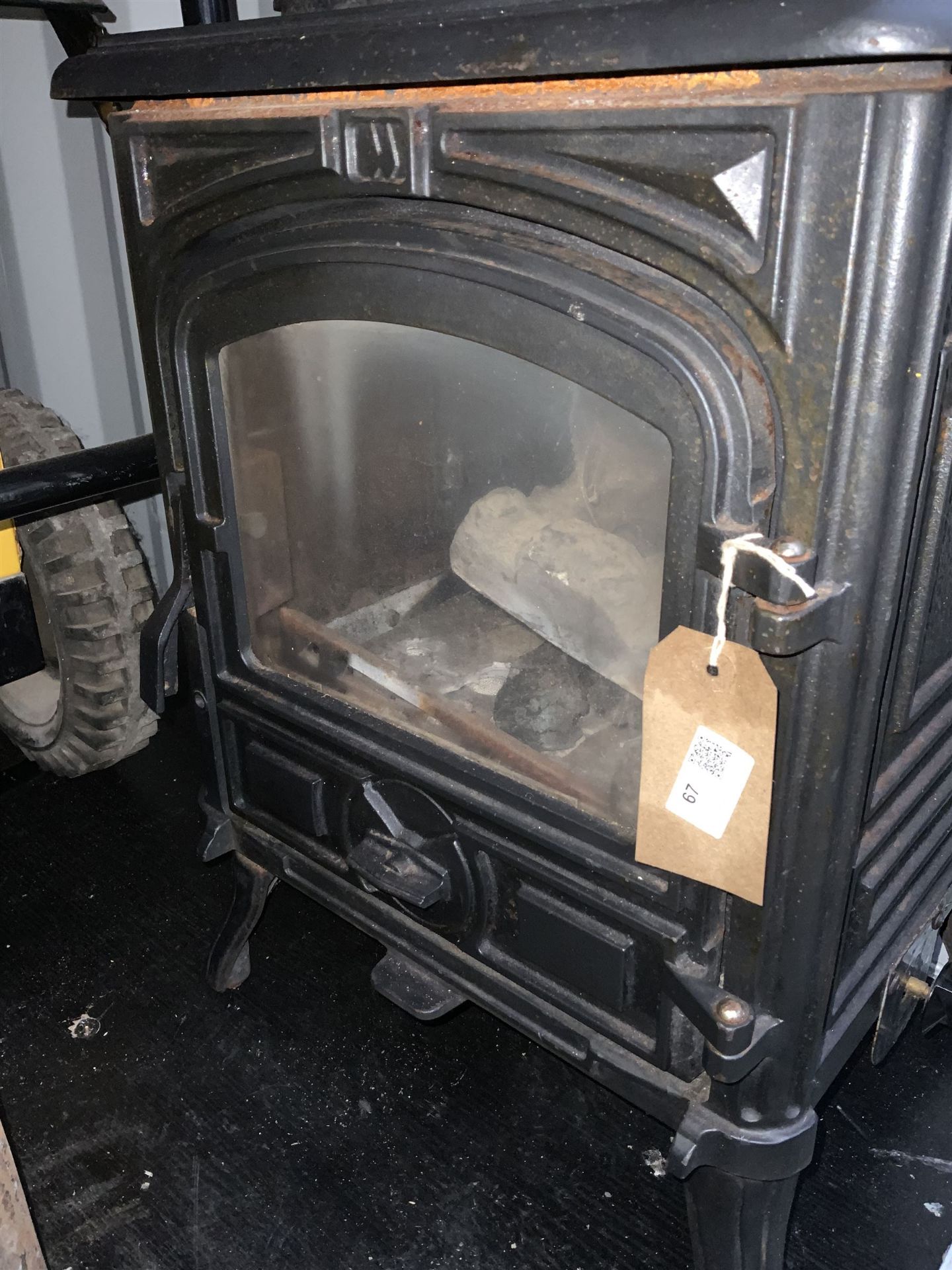 Cast iron Calor gas stove - THIS LOT IS TO BE COLLECTED BY APPOINTMENT FROM DUGGLEBY STORAGE - Image 2 of 2