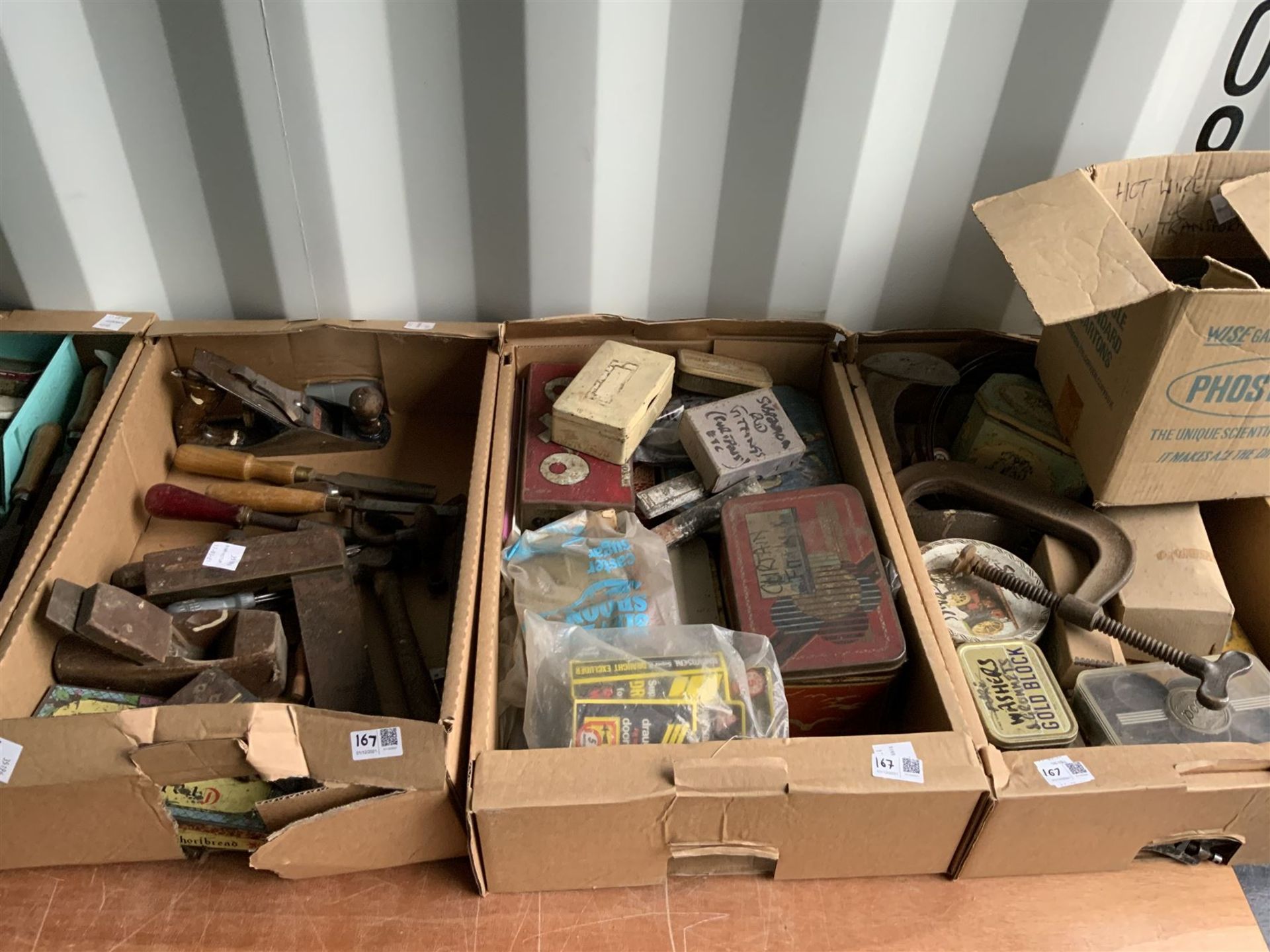 Woodworking and other tools in nine boxes - THIS LOT IS TO BE COLLECTED BY APPOINTMENT FROM DUGGLEBY - Image 4 of 4