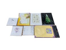 Large quantity of cards and related stationary