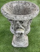 Classical garden urn